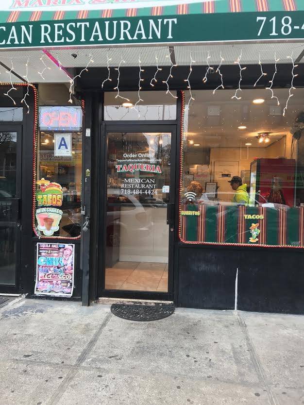 Taqueria Maria and Ricardo | restaurant | 915 Cortelyou Rd, Brooklyn, NY 11218, USA | 7184844424 OR +1 718-484-4424