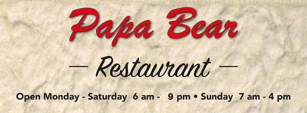 Papa Bear Restaurant | restaurant | 2340 N Farnsworth Ave, Aurora, IL 60502, USA | 6308511055 OR +1 630-851-1055