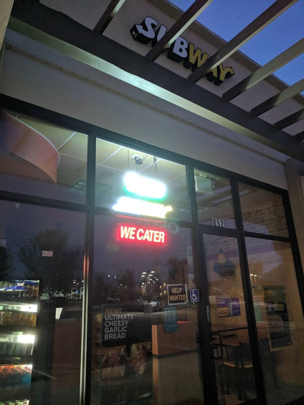 Subway Restaurants | restaurant | 852 N Delaware St, San Mateo, CA 94401, USA | 6502354185 OR +1 650-235-4185