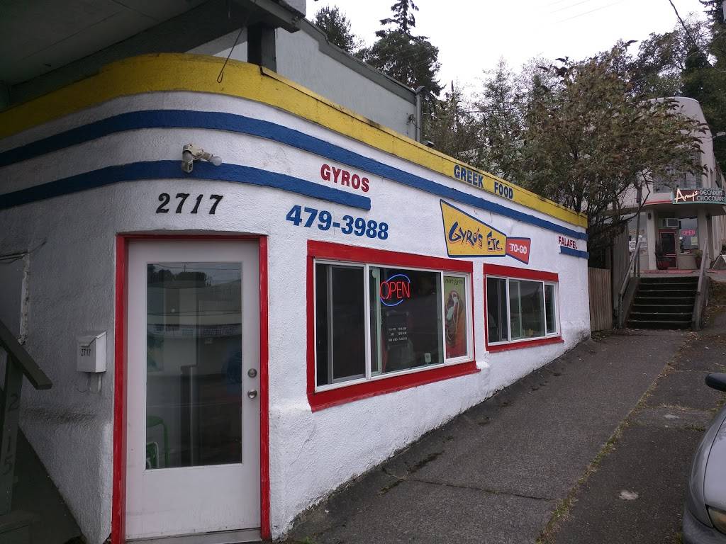Gyros Etc. | restaurant | 2717 6th St, Bremerton, WA 98312, USA | 3604793988 OR +1 360-479-3988