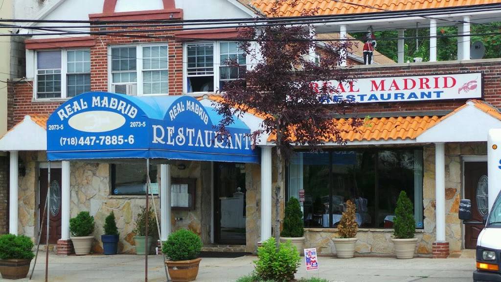 Real Madrid | restaurant | 2075 Forest Ave, Staten Island, NY 10303, USA | 7184477885 OR +1 718-447-7885