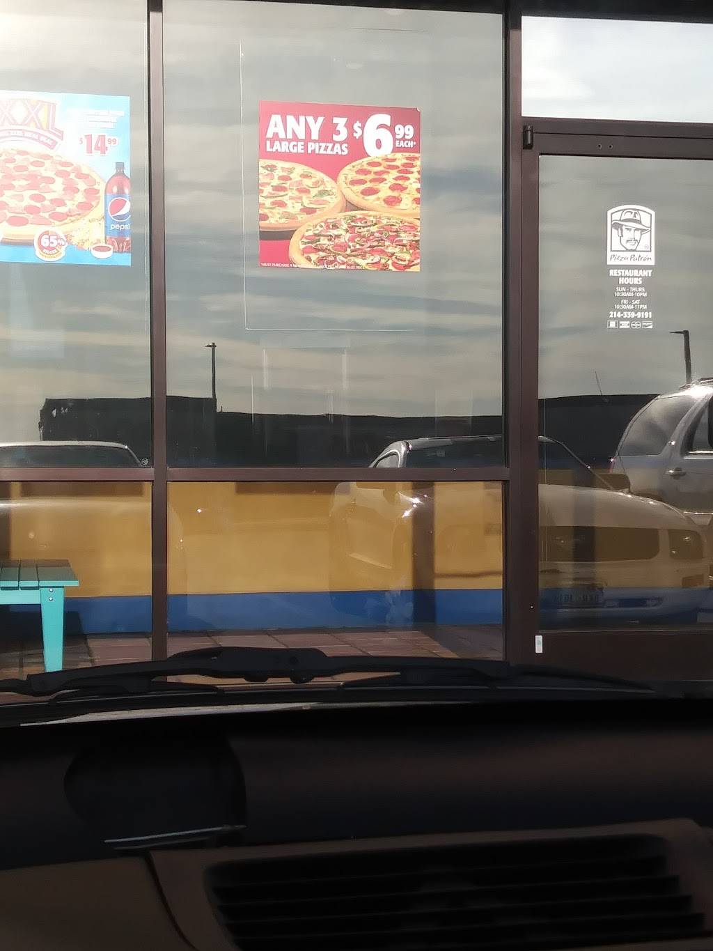 Pizza Patron | meal takeaway | 4444 W. Jefferson, Dallas, TX 75211, USA | 2143399191 OR +1 214-339-9191