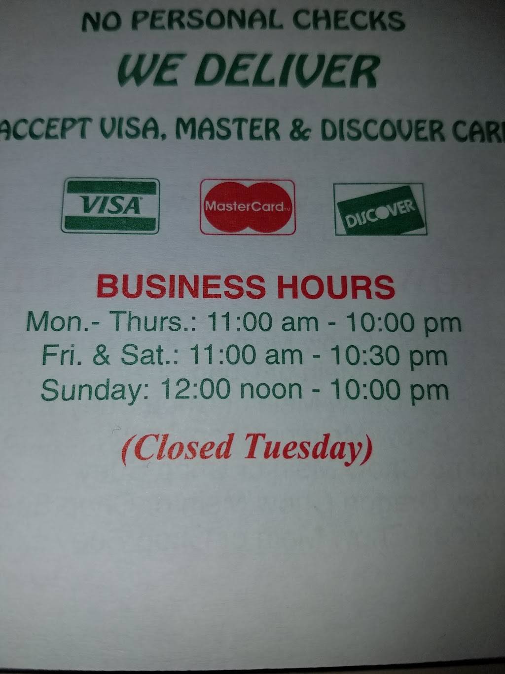 Lucky Dragon II | restaurant | 2 S Pleasant St, Ashburnham, MA 01430, USA | 9788271318 OR +1 978-827-1318