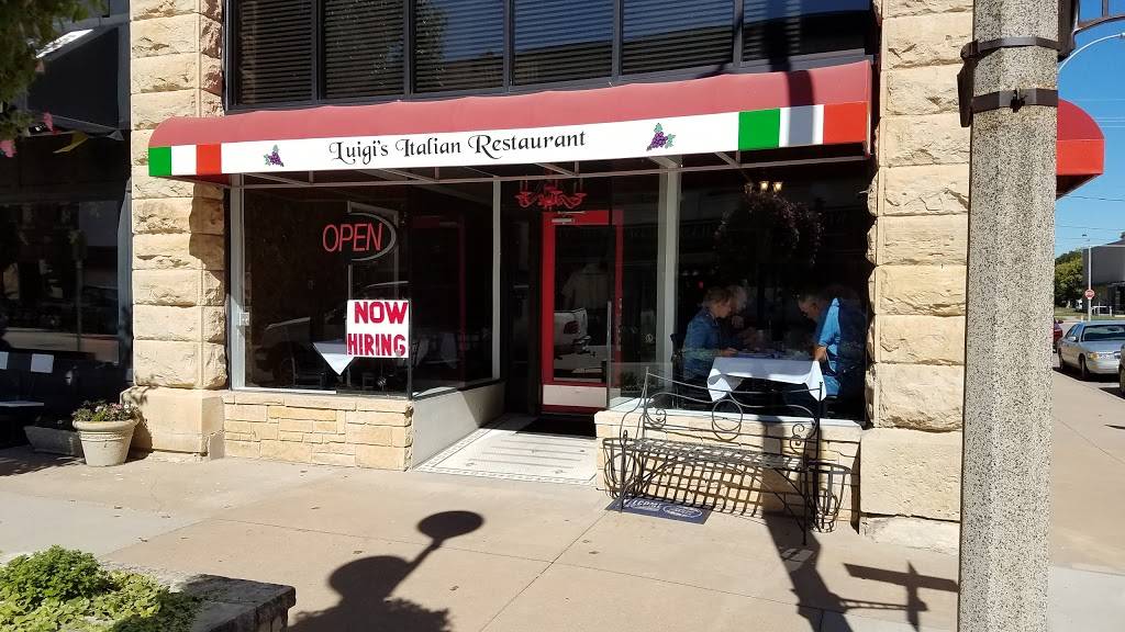 Luigis Italian Restaurant | restaurant | 124 E 9th Ave, Winfield, KS 67156, USA | 6204022880 OR +1 620-402-2880