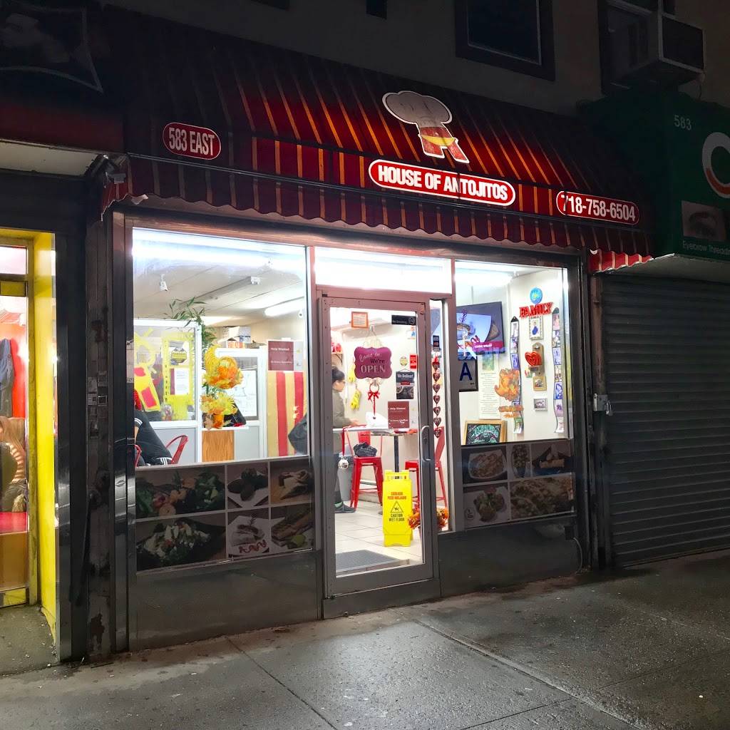 House Of Antojitos | restaurant | 583 E 187th St, Bronx, NY 10458, USA | 7187586504 OR +1 718-758-6504