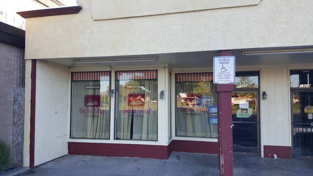 Bella Vita Family Bistro | restaurant | 735 Texas St suite b, Fairfield, CA 94533, USA | 7074273663 OR +1 707-427-3663