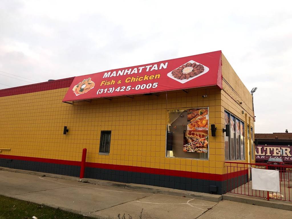 Manhattan Fish & Chicken | restaurant | 19240 W Warren Ave, Detroit, MI 48228, USA | 3134250005 OR +1 313-425-0005