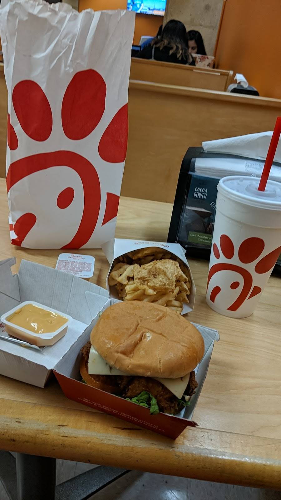 Chick-fil-A | restaurant | 2601 N Floyd Rd Founders North Building, Richardson, TX 75080, USA | 9728834769 OR +1 972-883-4769