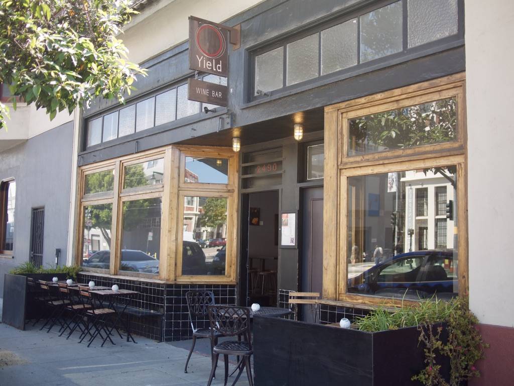 Yield Wine Bar | restaurant | 2490 3rd St, San Francisco, CA 94107, USA | 4154018984 OR +1 415-401-8984
