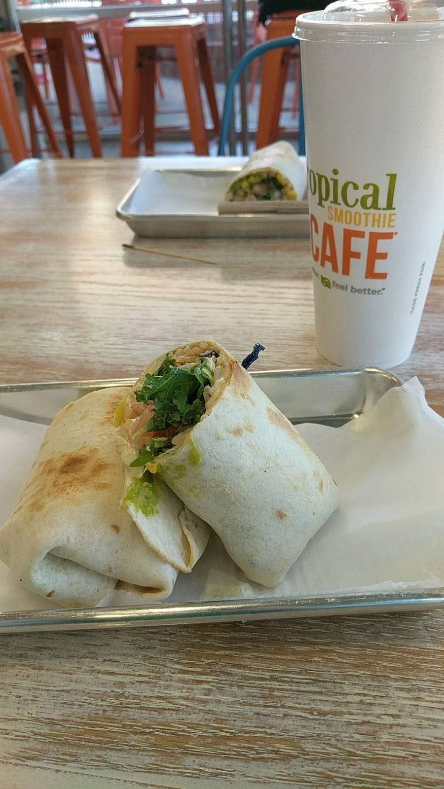 Tropical Smoothie Cafe | restaurant | 6679 Falls of Neuse Rd, Raleigh, NC 27615, USA | 9198792233 OR +1 919-879-2233