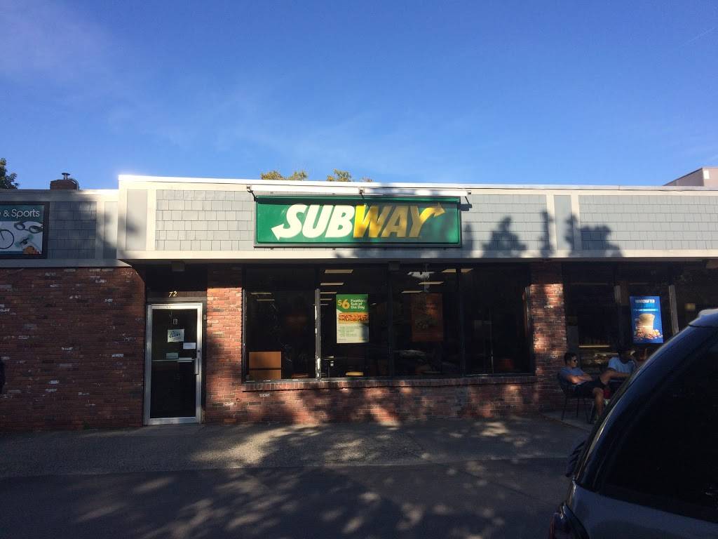 Subway Restaurants | restaurant | 72 Main St, Durham, NH 03824, USA | 6033975355 OR +1 603-397-5355