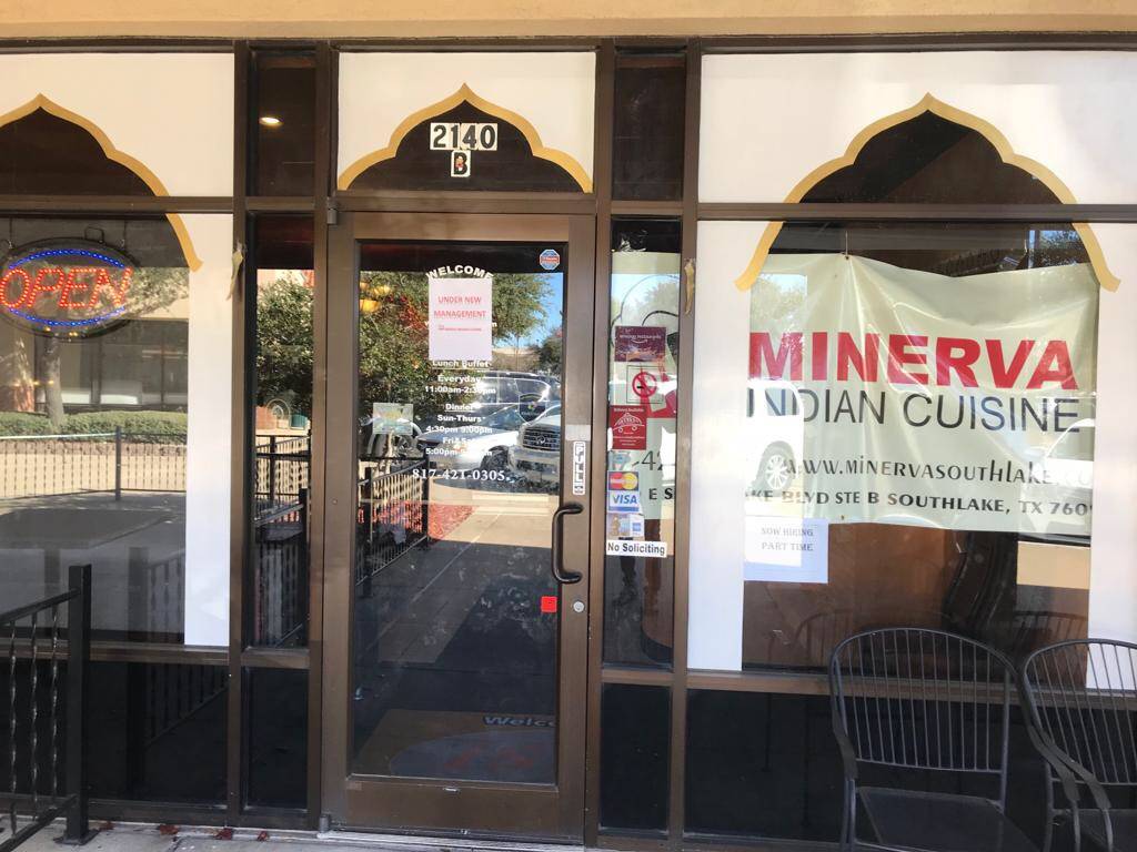 Minerva Indian Cuisine | restaurant | 2140 E Southlake Blvd Suite B, Southlake, TX 76092, USA | 8174210305 OR +1 817-421-0305
