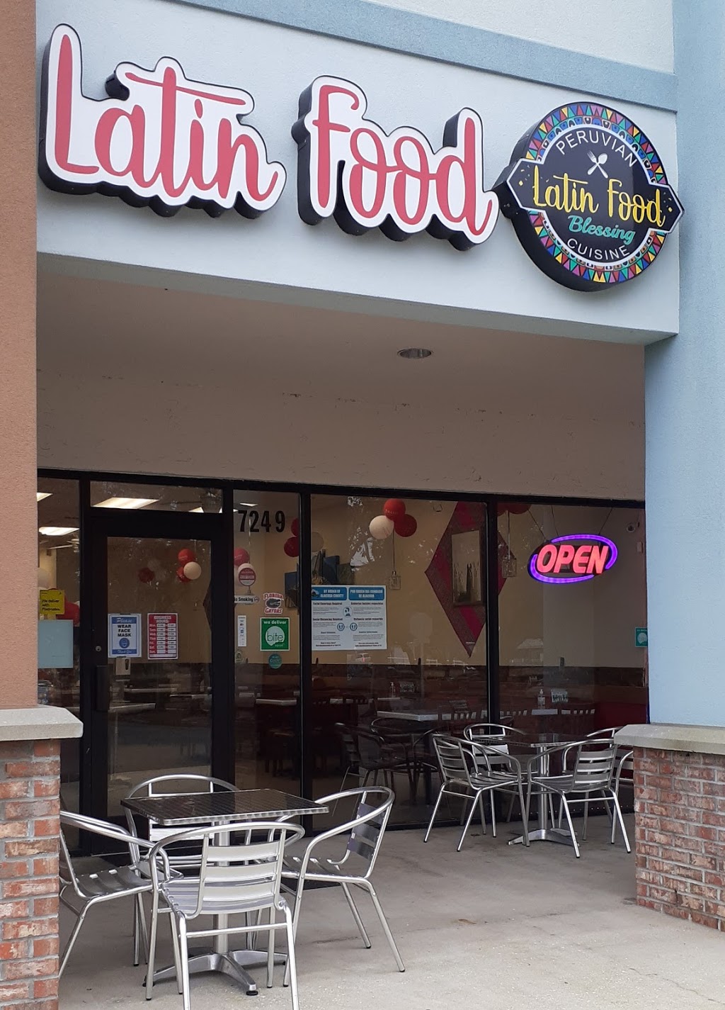 Latin Food Blessing | restaurant | 7249 NW 4th Blvd, Gainesville, FL 32607, USA | 3526348243 OR +1 352-634-8243