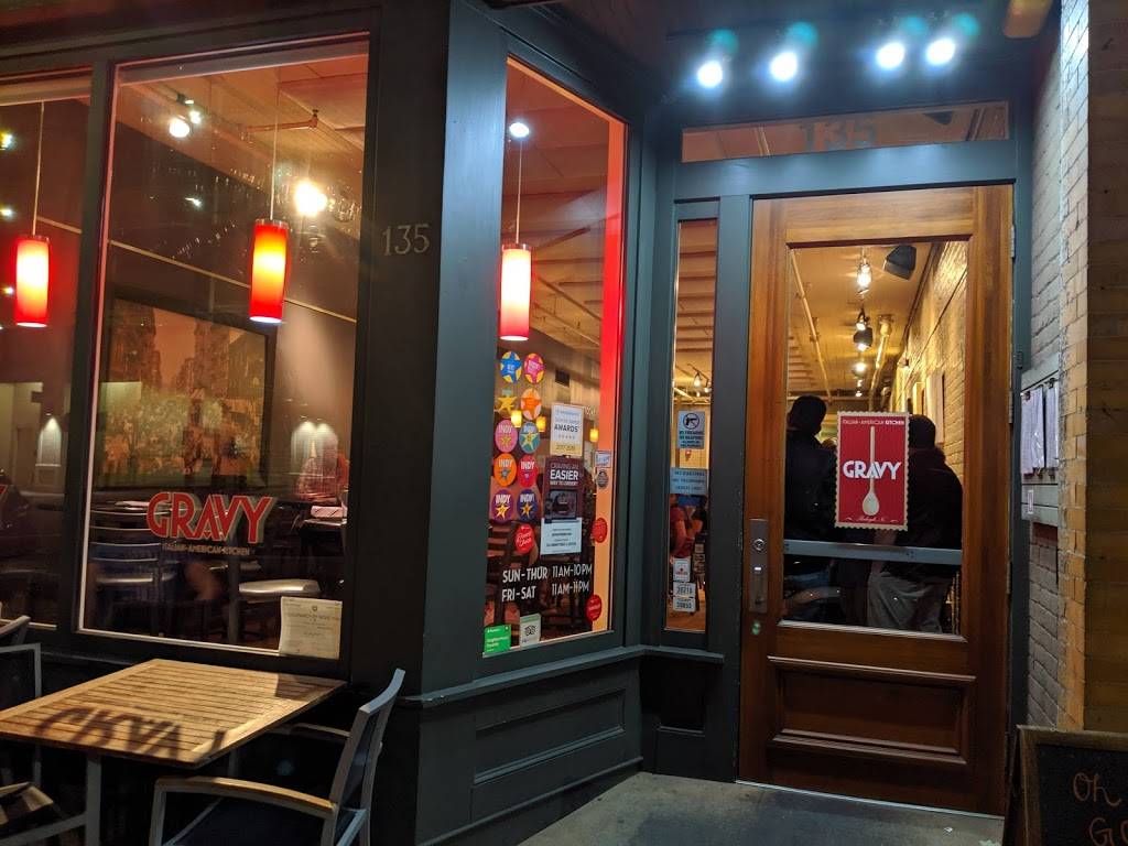 Gravy | restaurant | 135 S Wilmington St, Raleigh, NC 27601, USA | 9198968513 OR +1 919-896-8513