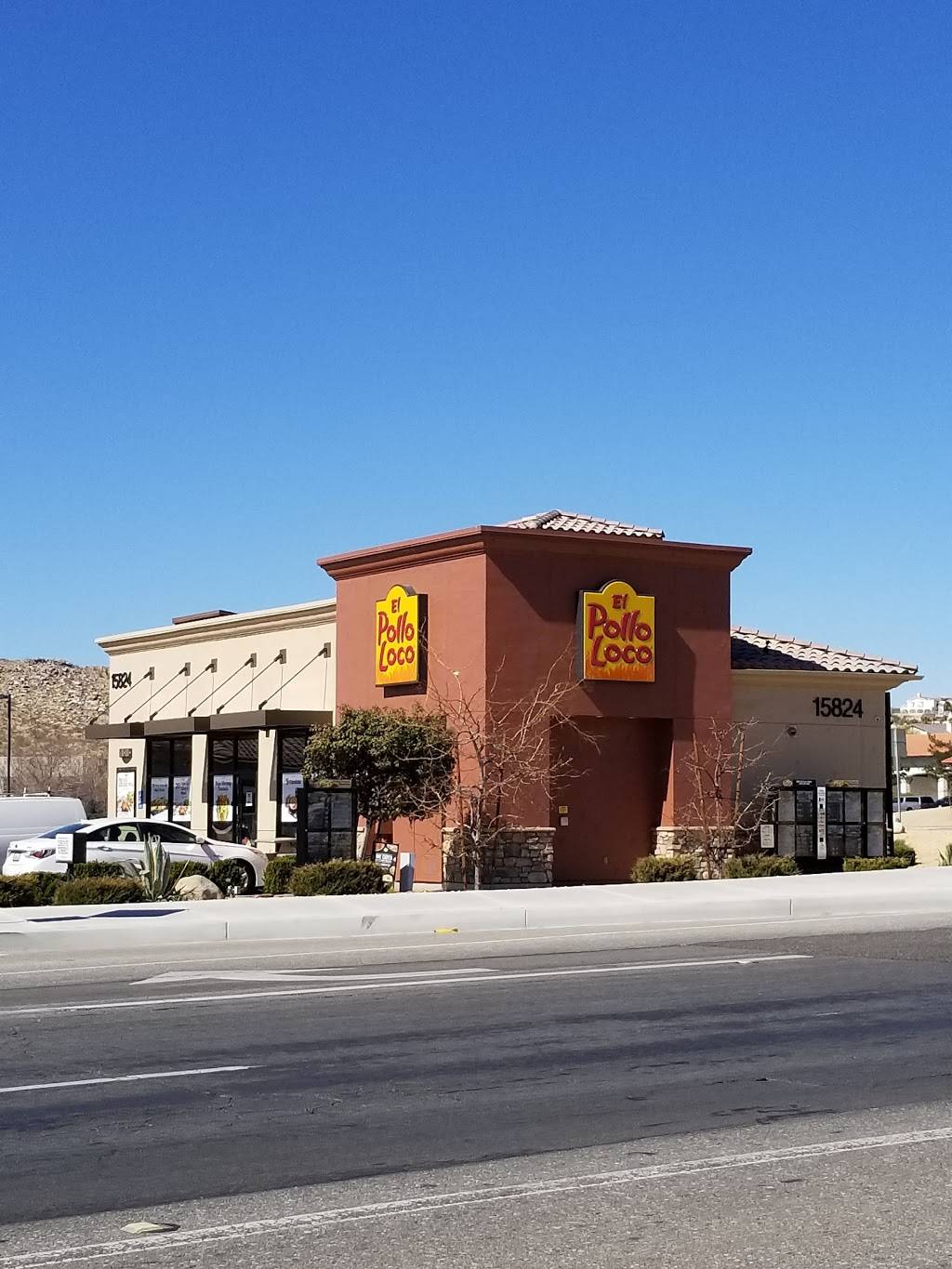 El Pollo Loco | restaurant | 15824 Apple Valley Rd, Apple Valley, CA 92307, USA | 7602420200 OR +1 760-242-0200