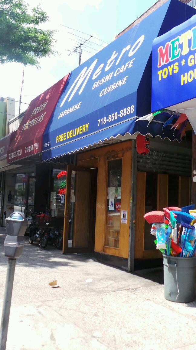 New Metro Sushi Cafe | restaurant | 118-21 Metropolitan Ave, Kew Gardens, NY 11415, USA | 7188508888 OR +1 718-850-8888