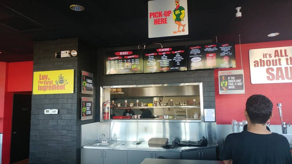 ATL WINGS | restaurant | 7810 N 12th St, Phoenix, AZ 85020, USA | 6023684332 OR +1 602-368-4332