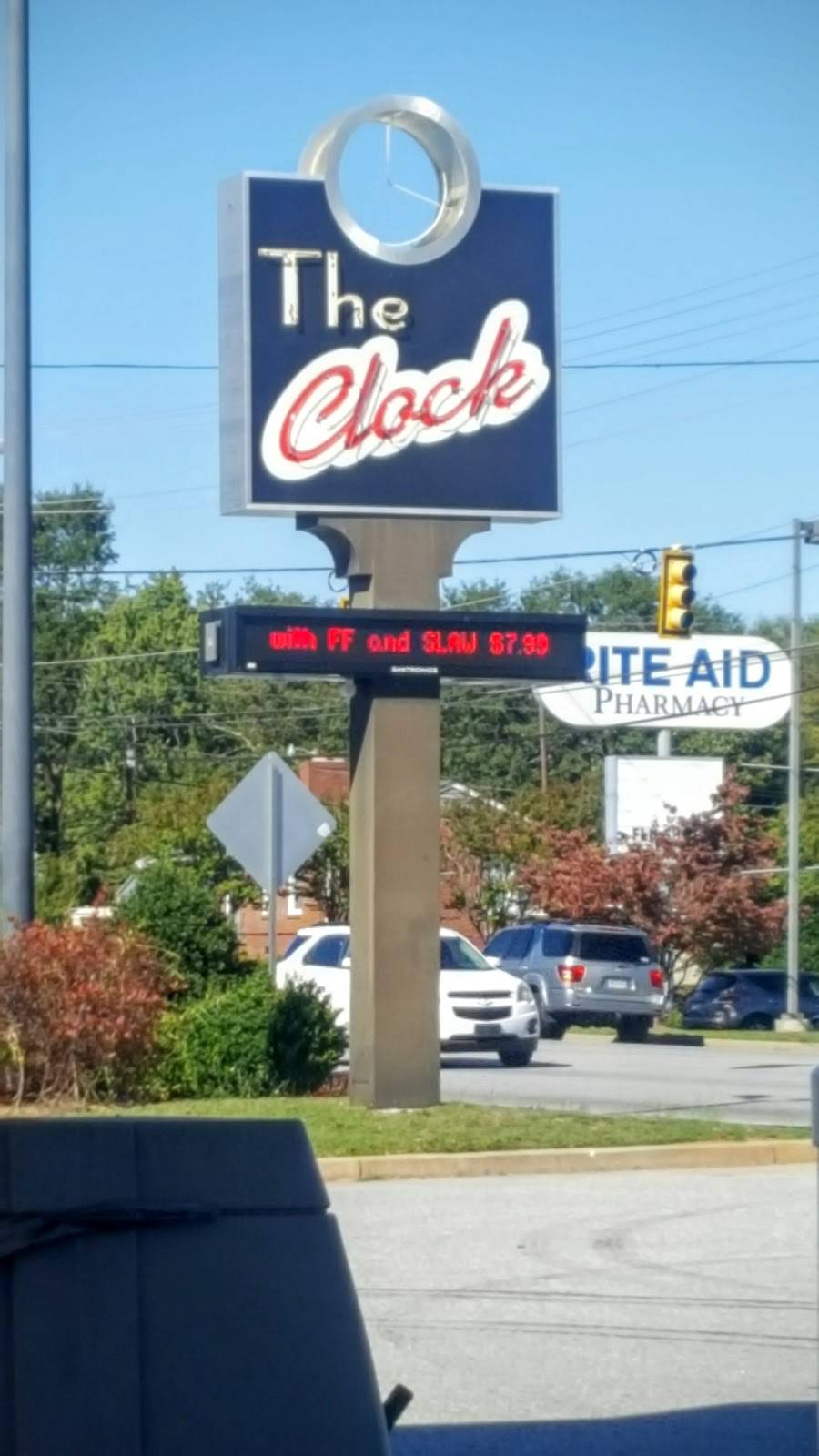 The Clock | restaurant | 105 Centerville Rd, Anderson, SC 29625, USA | 8642265959 OR +1 864-226-5959