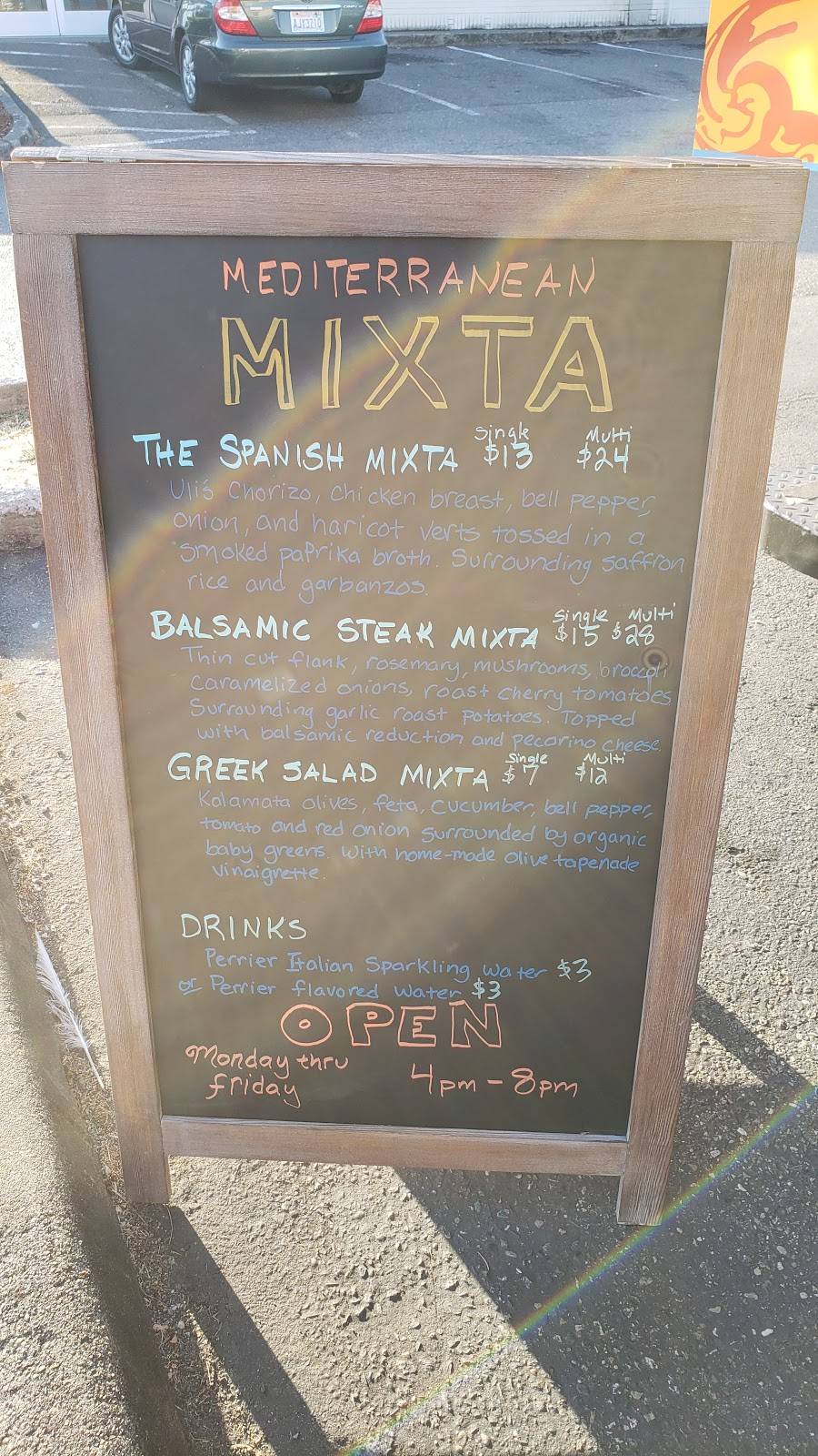 Mediterranean Mixta | restaurant | 1110 Elliott Ave W, Seattle, WA 98119, USA | 2064287791 OR +1 206-428-7791