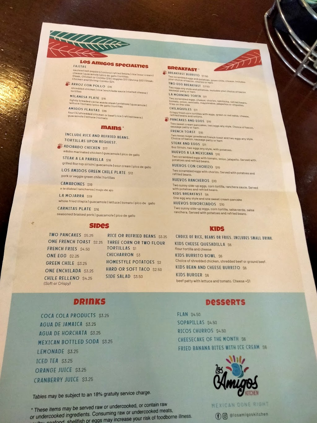 Los Amigos Kitchen | restaurant | 7260 N Pecos St, Denver, CO 80221, USA | 3039276174 OR +1 303-927-6174