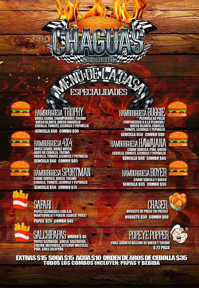 Hamburguesas Chaguas Grill | restaurant | Av Pedro Moreno 318, Aviacion, 22840 Ensenada, B.C., Mexico | 016462249515 OR +52 646 224 9515
