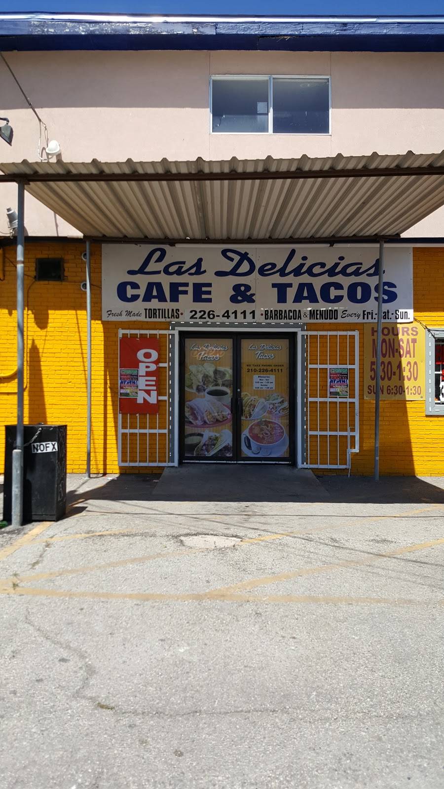 Las Delicias Tacos #1 | restaurant | 1603 W Commerce St #100, San Antonio, TX 78207, USA | 2102264111 OR +1 210-226-4111