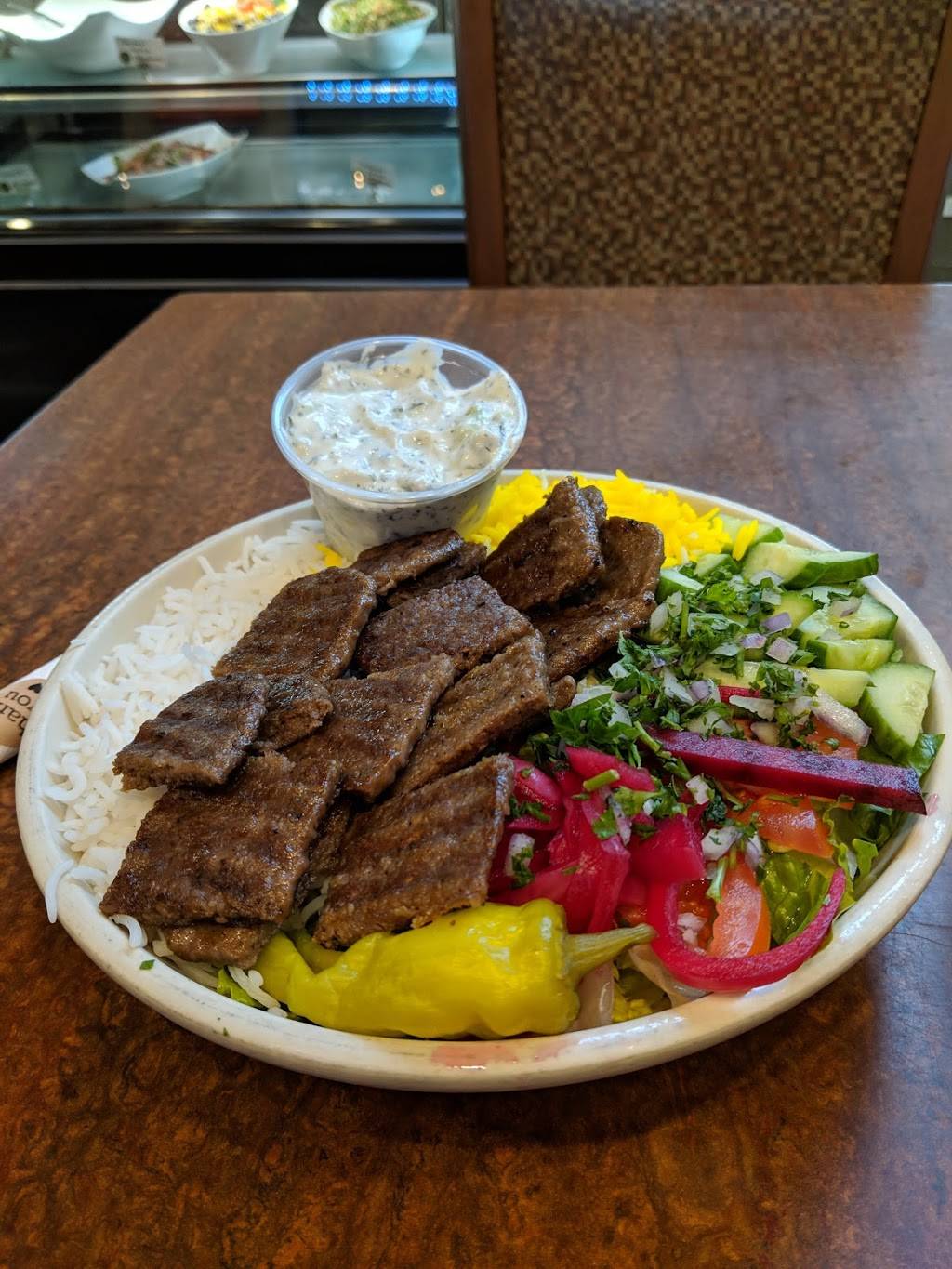 Chickpeas Mediterranean Cafe | restaurant | 6110 W Flamingo Rd, Las Vegas, NV 89103, USA | 7024056067 OR +1 702-405-6067