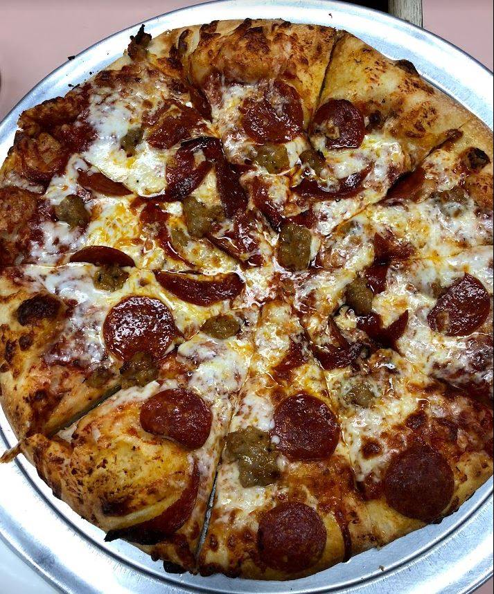 Surfer Joes Pizza | meal takeaway | 251 E Redlands Blvd, San Bernardino, CA 92408, USA | 9098245523 OR +1 909-824-5523
