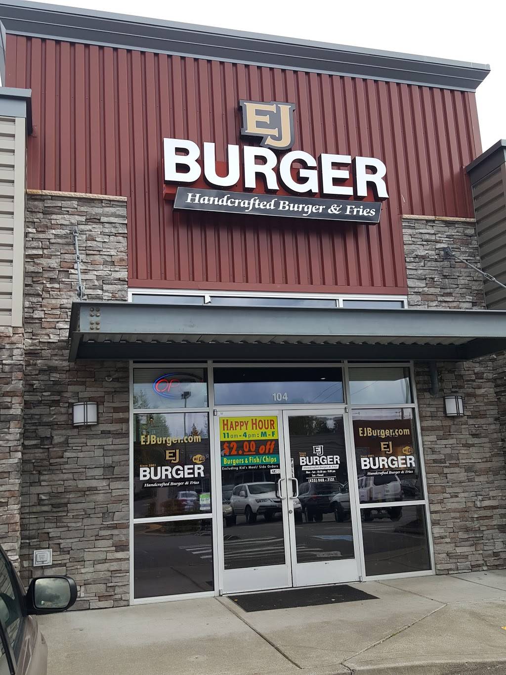 EJ Burger | restaurant | 13119 Seattle Hill Rd, Snohomish, WA 98296, USA | 4259487121 OR +1 425-948-7121