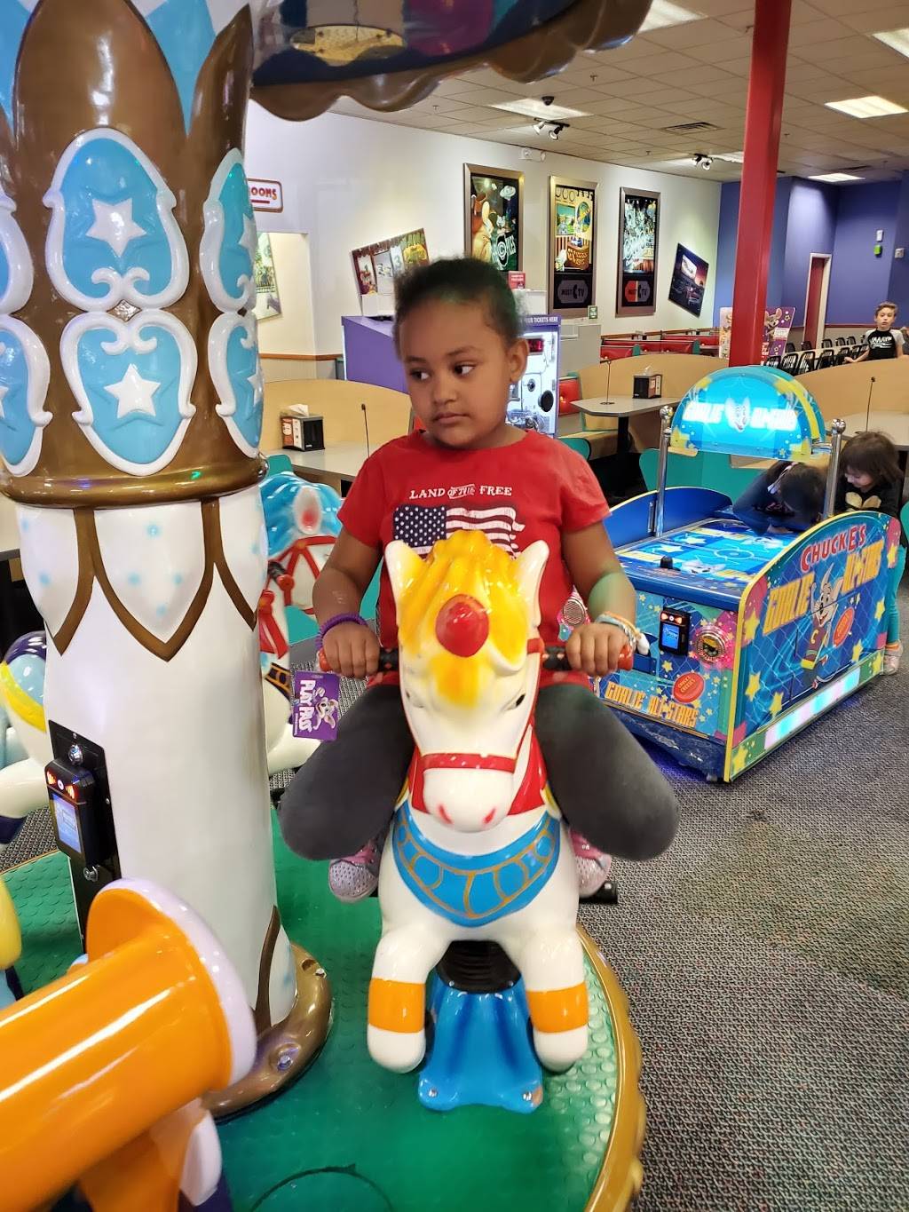 Chuck E. Cheese | restaurant | 4175 S Grand Canyon Dr, Las Vegas, NV 89147, USA | 7025318000 OR +1 702-531-8000