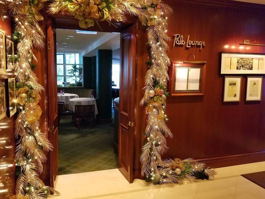 Polo Lounge | restaurant | 9641 Sunset Blvd, Beverly Hills, CA 90210, USA | 3108872777 OR +1 310-887-2777