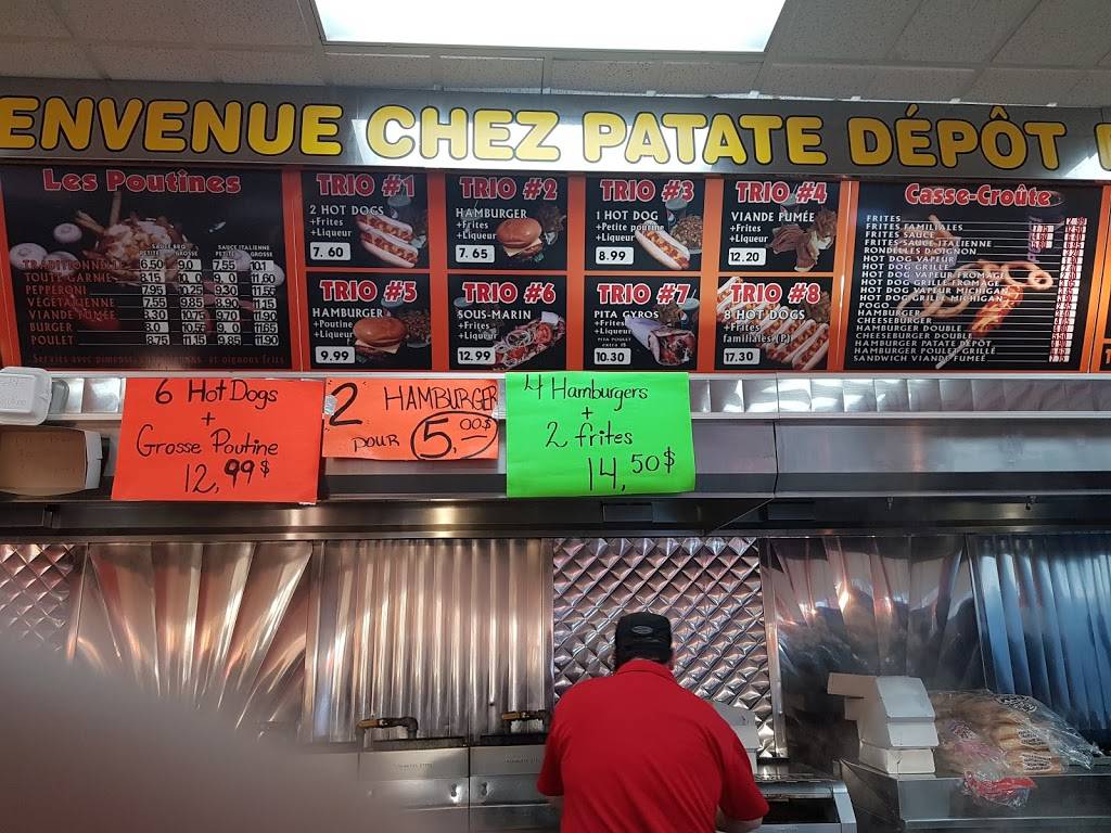 Patate Depot | restaurant | 2049 Boulevard du Curé-Labelle, Saint-Jérôme, QC J7Y 1S6, Canada | 4505925110 OR +1 450-592-5110
