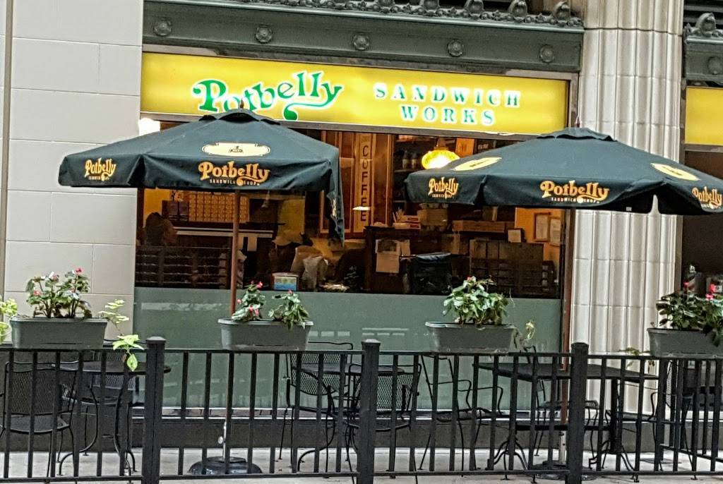 Potbelly Sandwich Shop | restaurant | 175 W Jackson Blvd, Chicago, IL 60604, USA | 3125881150 OR +1 312-588-1150