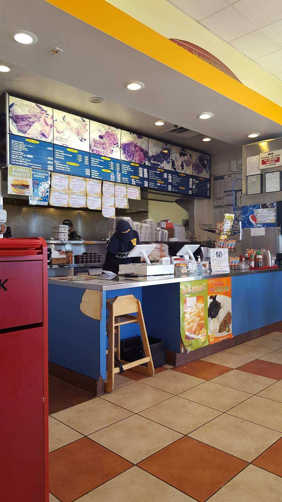 L&L Hawaiian Barbecue | restaurant | 1712 Berryessa Rd #10, San Jose, CA 95133, USA | 4089293188 OR +1 408-929-3188