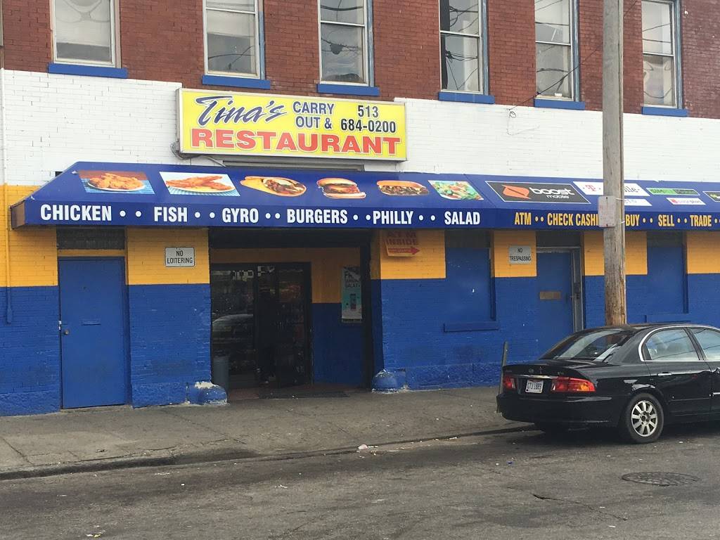 Tinas Carryout & Restaurant | restaurant | 1600 Walnut St, Cincinnati, OH 45202, USA | 5136840200 OR +1 513-684-0200