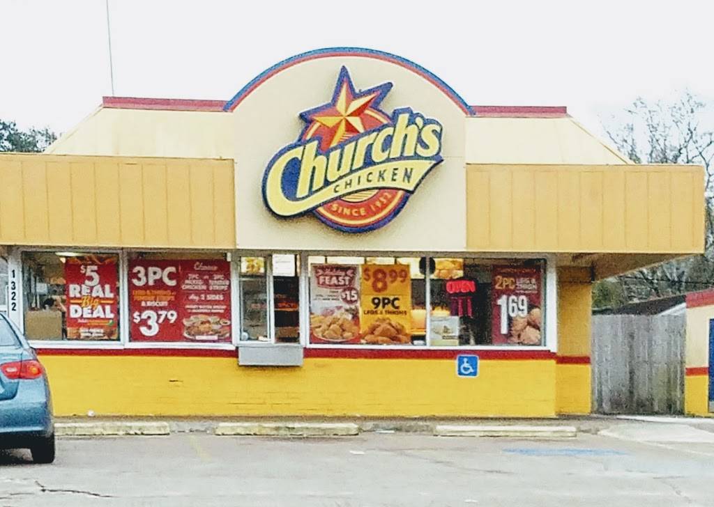 Churchs Chicken | restaurant | 1322 N 16th St, Orange, TX 77630, USA | 4098837011 OR +1 409-883-7011