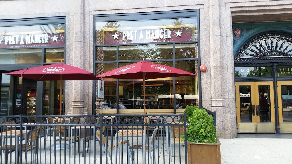 Pret A Manger | meal takeaway | 225 N Michigan Ave, Chicago, IL 60601, USA | 3128193298 OR +1 312-819-3298