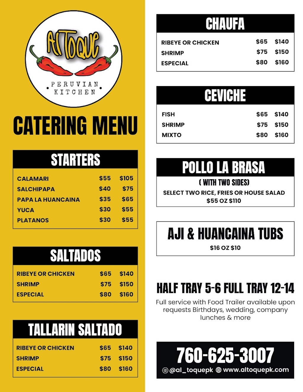 Al Toque | restaurant | Linda Vista Dr, San Marcos, CA 92078, USA | 7606253007 OR +1 760-625-3007