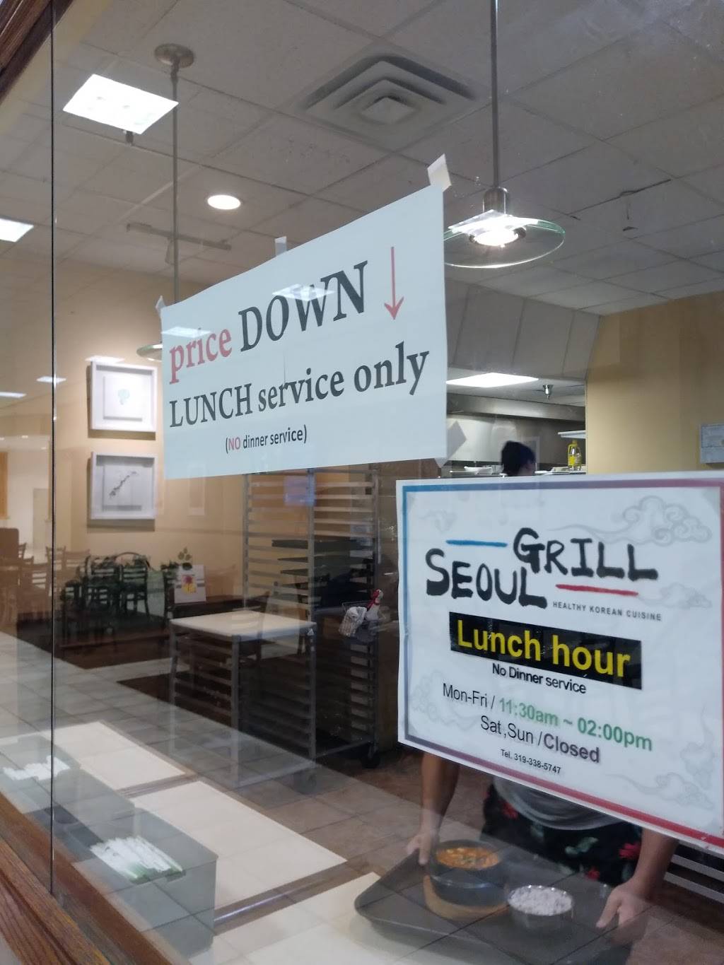 Seoul Grill | restaurant | 201 S Clinton St, Iowa City, IA 52240, USA | 3193385747 OR +1 319-338-5747