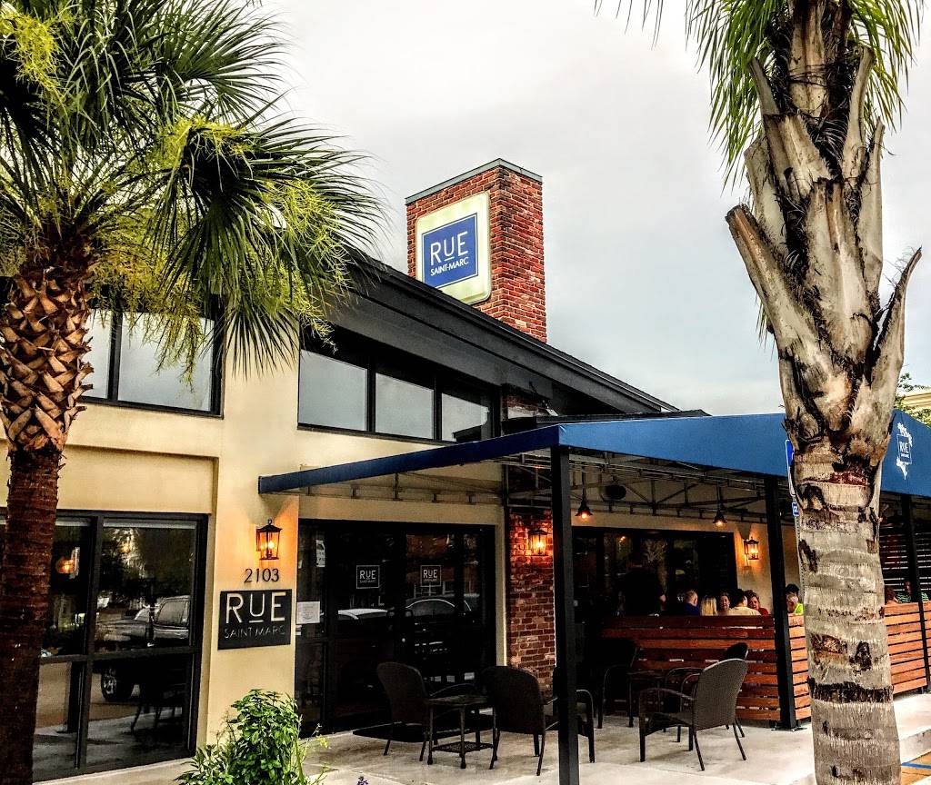 Rue Saint Marc | restaurant | 2103 San Marco Blvd, Jacksonville, FL 32207, USA | 9046190861 OR +1 904-619-0861