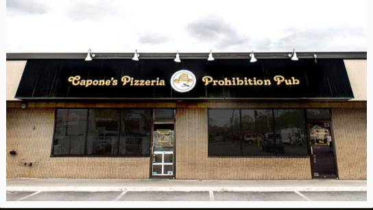 Capones Prohibition Pub & Pizzeria | restaurant | 1229 Washington St, Weymouth, MA 02189, USA | 7813400033 OR +1 781-340-0033