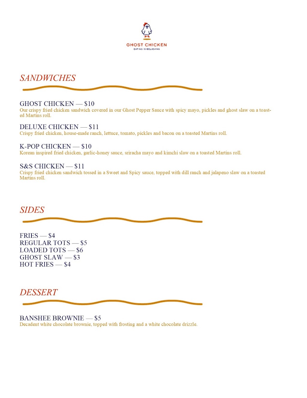 Ghost Chicken Cincinnati | restaurant | 701 Broadway St, Cincinnati, OH 45202, USA | 5139044149 OR +1 513-904-4149