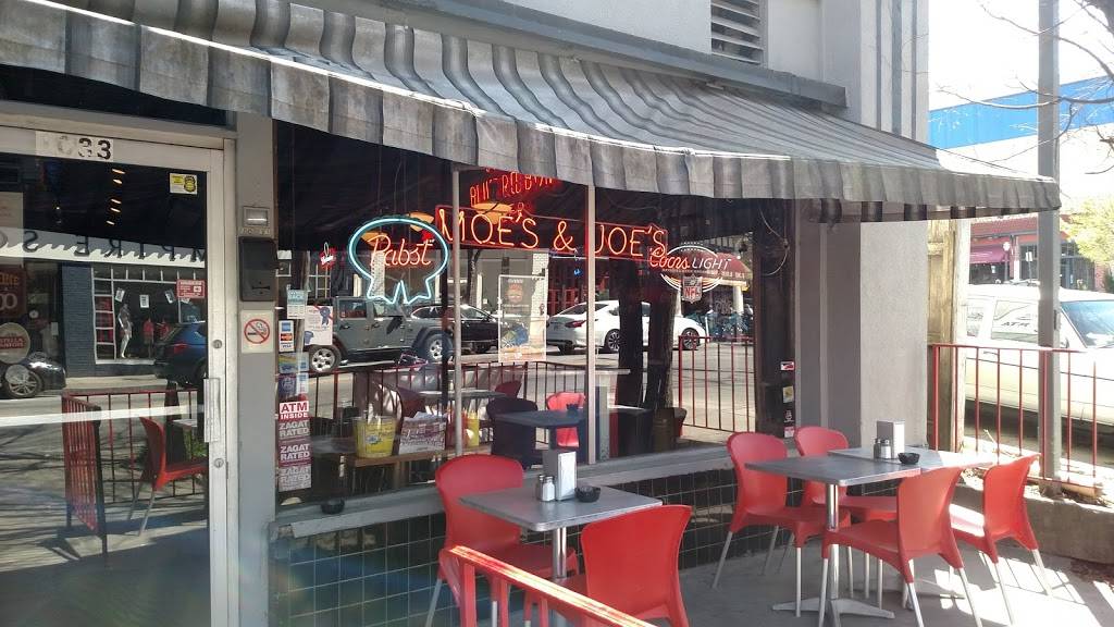 Moes & Joes | restaurant | 1033 North Highland Avenue Northeast, Atlanta, GA 30306, USA | 4048736090 OR +1 404-873-6090