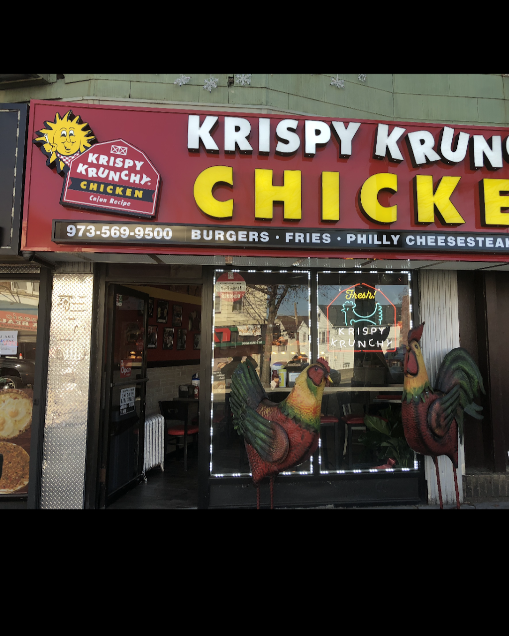Krispy krunchy chicken | restaurant | 1136 Main St, Paterson, NJ 07503, USA | 9735699500 OR +1 973-569-9500