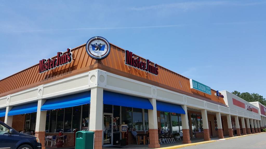 Mister Jims | restaurant | 346 S Battlefield Blvd, Chesapeake, VA 23322, USA | 7574821333 OR +1 757-482-1333