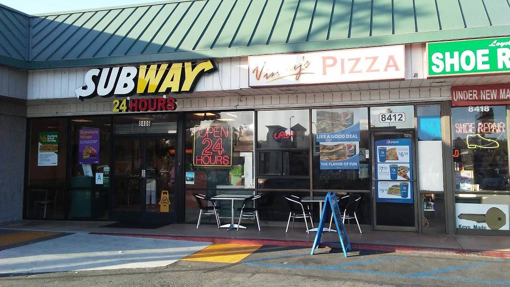 Subway Restaurants | restaurant | 8406 Lincoln Blvd, Los Angeles, CA 90045, USA | 3106417500 OR +1 310-641-7500