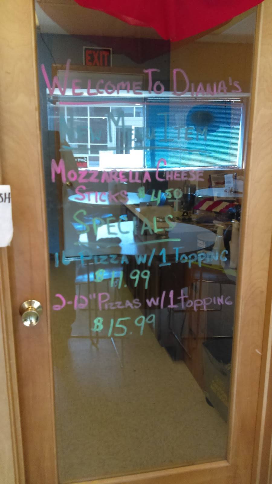 Dianas Pizza | meal takeaway | 1106 Main St, Conneautville, PA 16406, USA | 8145872313 OR +1 814-587-2313