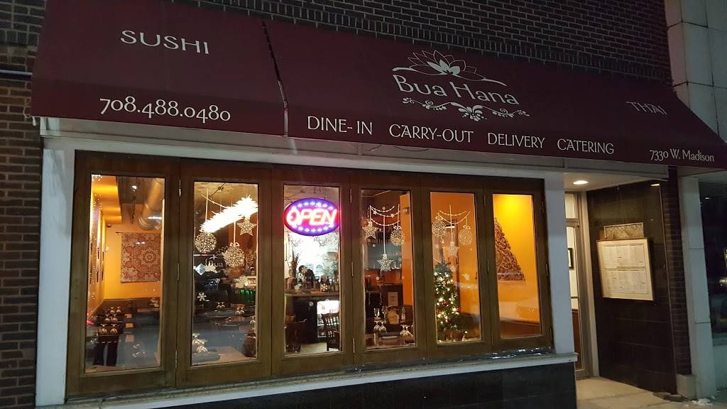 Bua Hana | restaurant | 7330 Madison St, Forest Park, IL 60130, USA | 7084880480 OR +1 708-488-0480