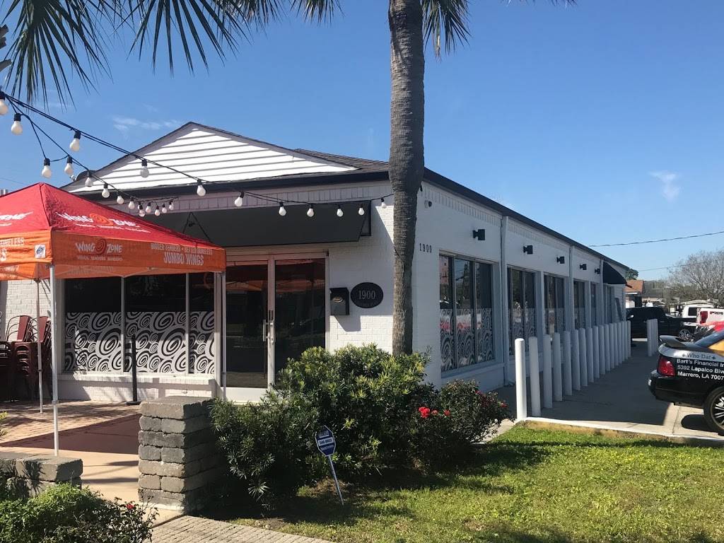 Wing Zone | restaurant | 1900 Barataria Blvd, Marrero, LA 70072, USA | 5042646860 OR +1 504-264-6860