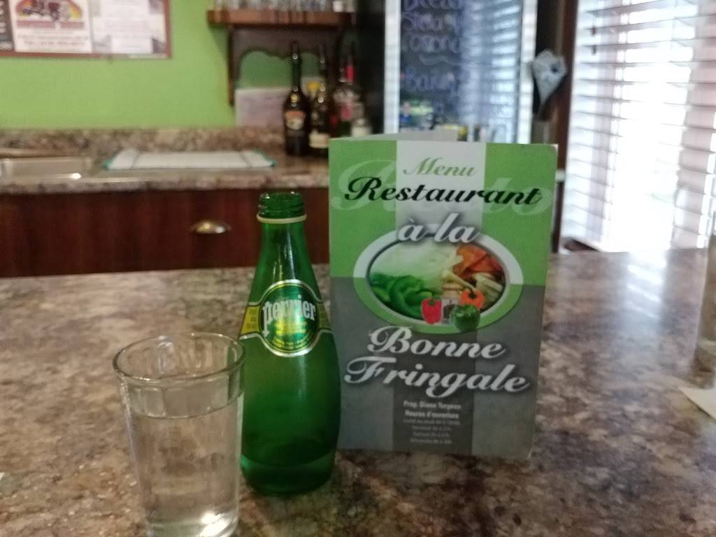 Restaurant A La Bonne Fringale | restaurant | 531 20e Avenue, Saint-Zacharie, QC G0M 2C0, Canada | 4185933939 OR +1 418-593-3939